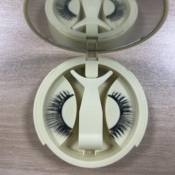 Menaka Magnetic Eyelashes Upgraded version Reusable Magnetic Eyelashes with Applicator
