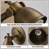 Bronze Small Wall Sconce Hardwired Set of 2 - Vintage