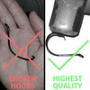 Heavyweight Catfish Hooks - Offset Octopus Circle Hooks - Pre-Tied
