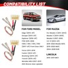 RED WOLF Car Door Speaker Wiring Harness Connector for 2011-2021