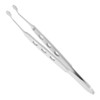 Mobestech 3pcs Stainless Steel Tweezer for Women Meibomian Gland Non-skid