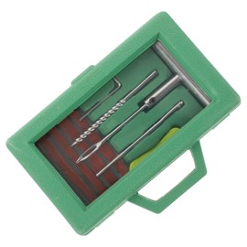 Alipis Heavy Duty Tire Repair Kit Tool for Cars Trucks Motorcycles Atv Quick Fix Tire Plug Kit with Vacuum Technology for Fast Leak Repairs