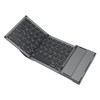 Portable Bluetooth Keyboard Foldable Multi Device Travel Keyboard with Touchpad