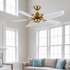 Levemolo 5Pcs Fan Blade Covers - Stretchy & Reusable Ceiling