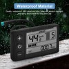 Cocoarm Electric Bike LCD Display Waterproof Plug LCD Display S866