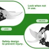 Professional Titanium Garden Secateurs, Gardening Pruning Shears, Garden Scissors, Bypass