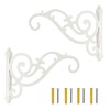 YOYOSO Sunshine Iron Hanging Planter Bracket, 2 Pcs 6-Inch Wall