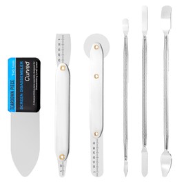 6 Pcs Spudger Pry Tool Kit Metal Spudger Opening Tool for Electronics Repair with Cell Phone Tablet Laptop Computer