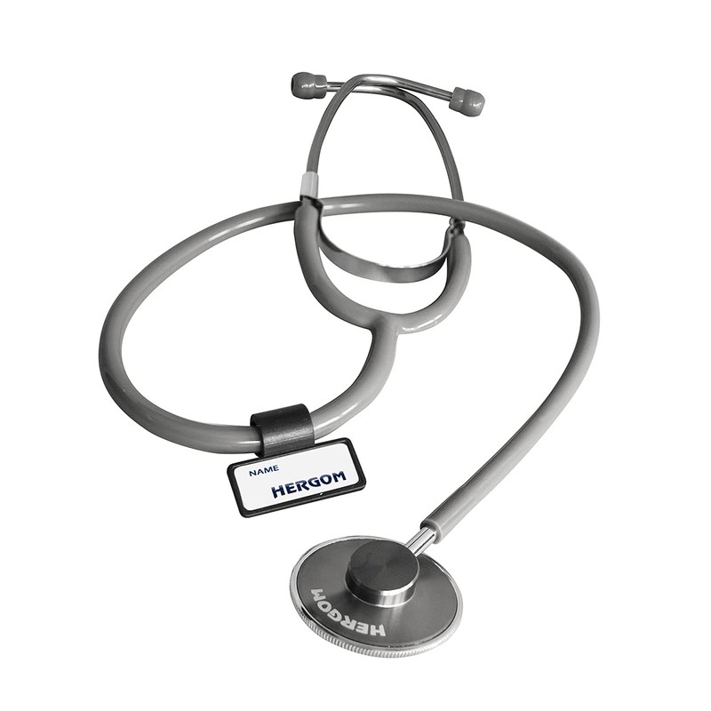 ESTETOSCOPIO ADULTO SIMPLE (GRIS)