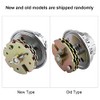 Metal Chromed Plating Coded Dial Lock Home Security Jewelry Safe