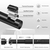 VOIIY Curtain Rods 2 Pack for Windows 48 to 84
