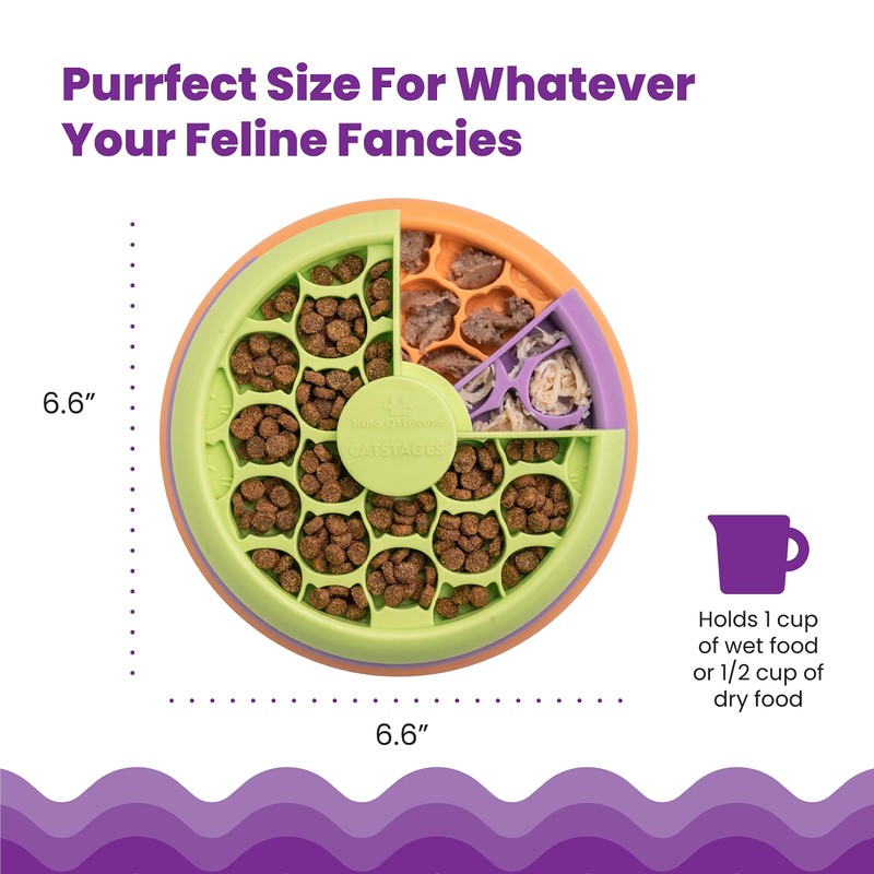 Catstages Kitty Lickin' Layers Multilayered Cat Fun Feeder Cat Treat