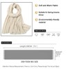 SWAT PANY Pashmina shawls and wraps for Evening Dresses Cream