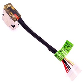 Deal4GO AC DC Power Jack Socket Cable Harness for HP Envy X360 M6-AR M6-AQ M6-W 15-AU 15-BK 15-W 15-AS M1-U M3-U 13-U 13-S 13-D 11-K 799735-S51 799735-Y51