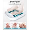 SPA4PIEDS Foot Spa Bath Massager with Heat, Bubble Jets, Red