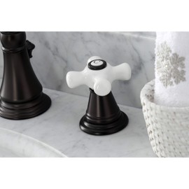 Kingston Brass FSC1975APX American Classic Widespread Bathroom Faucet, 10 x 5.19 x 8, Oil Rubbed Bronze
