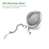 GOLF Tea Infuser,Extra Fine Mesh Tea Cup Filter Silicone Handle