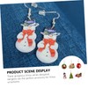 COLLBATH Xmas Dangler Earrings 6 Pack Christmas Ear Jewelry Trendy