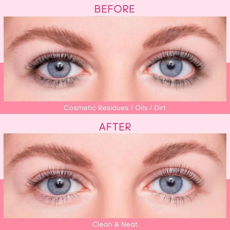 Kit Lashistas Para Aplicación Extensiones De Pestaña Rosa