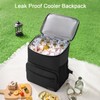 MIRASON Cooler Backpack Insulated Leak Proof Beach Backpack Cooler Bag,