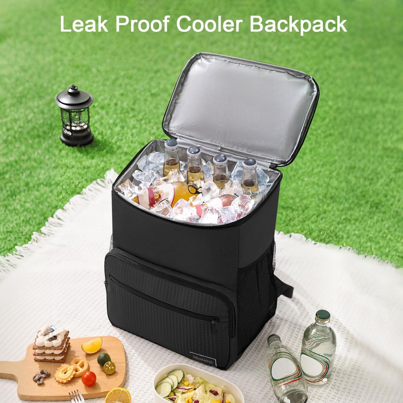 MIRASON Cooler Backpack Insulated Leak Proof Beach Backpack Cooler Bag,