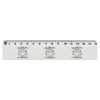'Self-Care Is Mandatory' 15cm (6 Inch) White Plastic Ruler (RL00096117)