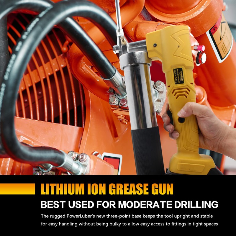 20V MAX Electric Grease Gun Kit with 2 Batteries and