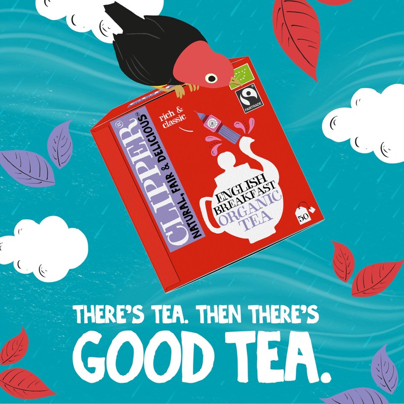 Clipper Organic English Breakfast | Box of 50 Teabags |