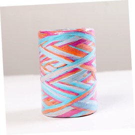 Operitacx Color Mixed Knitting Rope Packing Tape for Wedding Party Decoration Handmade Craft Material for Floral Ribbon Bouquets Wrapping Baking Packaging and Scrapbooking