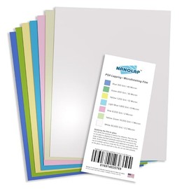 PSA Lapping Film, 7 Piece Pressure Sensitive Adhesive Polishing Paper, 8-1/2” x 11” Microfinishing Fine Sanding Paper, Sanding Film for Scary Sharp Sharpening System, Aluminum Oxide AO