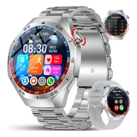 Reloj Inteligente Smartwatch Hombre Impermeable 1.53'' Hd Bluetooth Jooeniok HW95 Correas Dobles Pantalla Táctil