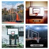 psler Basketball net Outdoor, Basketball Hoop net White Standard Basketball