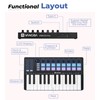 Vangoa Beat Maker for Music Production, 25 Keys Midi Pad