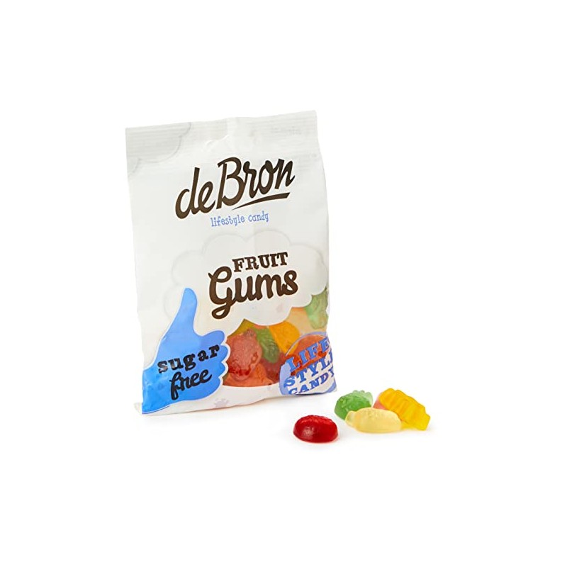 De Bron Low Carb Protein Fruit Gums (100 g)