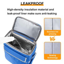VKKZAAW Backpack Cooler Insulated Leak Proof 36 Cans,Cooler Backpack Insulated Waterproof for Men Women Beach Camping Lightweight Cooler