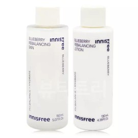 Innisfree 이니스프리 블루베리 리밸런싱 스킨150ml + 로션130ml Innisfree Blueberry Rebalancing Skin 150ml + Lotion 130ml