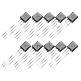 uxcell 10pcs C945 Transistor Plastic-Encapsulate Power TO-92 Transistor NPN 50V 0.15A 400mW