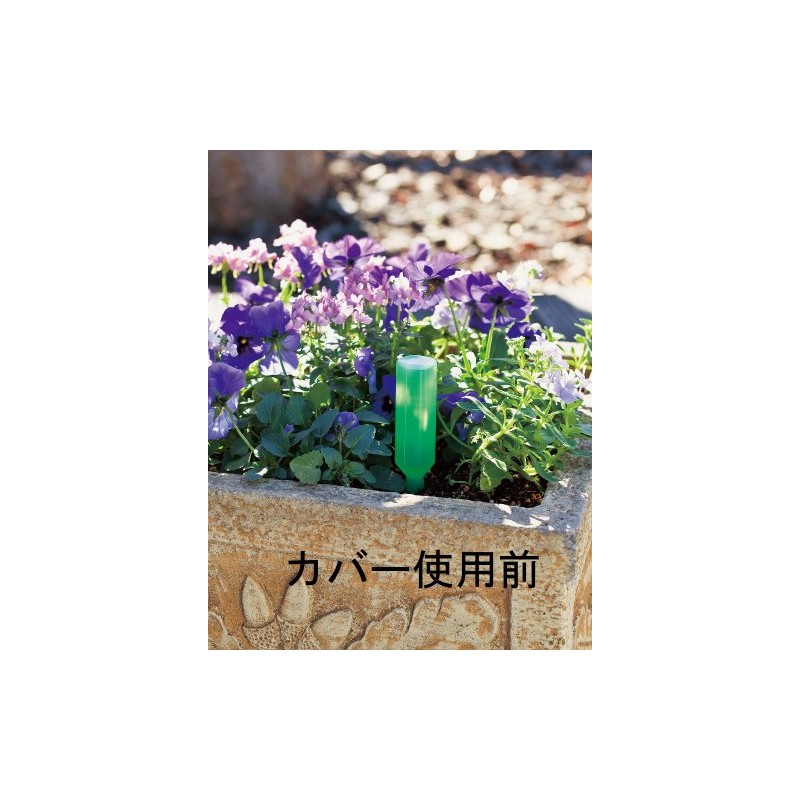 GREEN HOUSE Flower drink Cover 7.6×7.6×11cm 3290-C