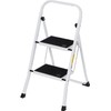 Simpli-Magic Step Ladder, 2 Step Stool Ergonomic Foldable with Wide