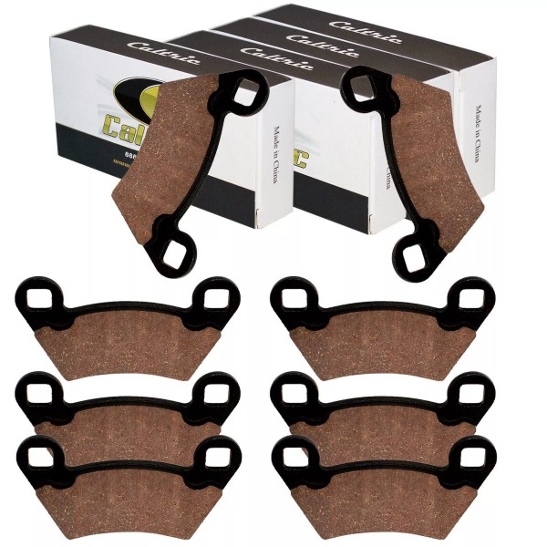 Caltric Front Rear Brake Pads for Polaris Ranger 570 2014-2020