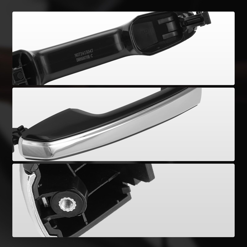 A-Premium Front Right Passenger Side Exterior Door Handle Compatible with