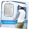 GANAZONO 4pcs Rv Door Shade Foil Sunshade for Campers Protects