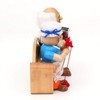 Dekohelden24 Wooden Incense Figurine Grandma and Grandpa on Sofa, Dimensions