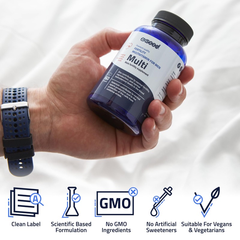 ExSeed Health - Fertility Multivitamins for Men - 3 Month