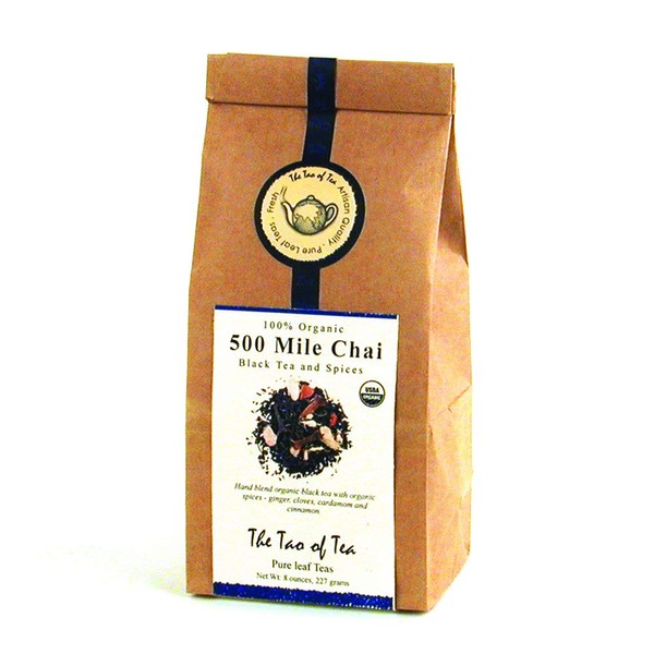 The Tao of Tea 500 Mile Chai, 8 Ounce Bag