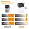 grwanpen® Extra Large Magnetic Paper Clip Dispenser – 500 Clip