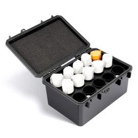 JJC Heavy Duty 120 Film Case Holder for 15 Rolls of 120-Medium Format Film, IP67 Waterproof and Light-Sealed Film Roll Storage Container (No Film Included)