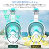 HEARTST Full Face Snorkel Mask, Double Floating Ball Design, Anti-Leak,