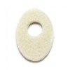 Large Corn Pads, 100 Pack, Felt 1/8" Hammertoe/Small Callus Cushions