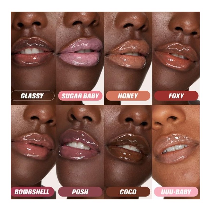 Huda Beauty Original Faux Filler Lip Gloss with Vegan Collagen